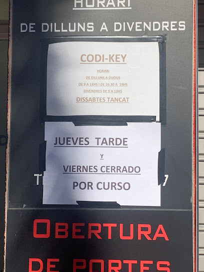 Codi-Key Llaves coche Mataró