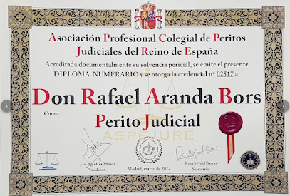 Rafael Aranda Bors Perito Judicial Cerrajero